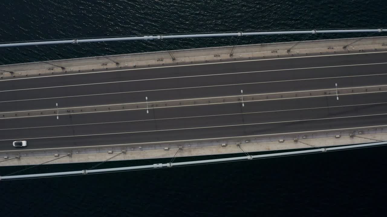 이스탄불 보스포루스 다리 격리 공중 사진