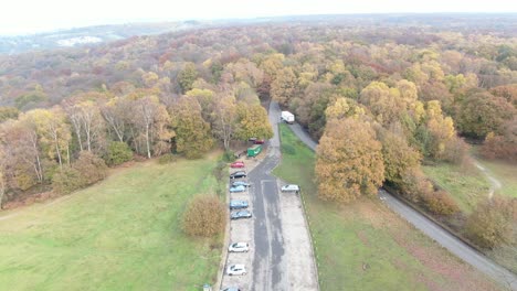 high beach epping forest reino unido estacionamiento aéreo