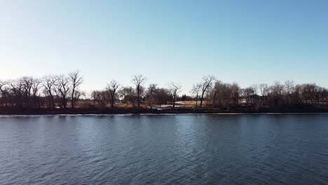 crossing river aerial golf course