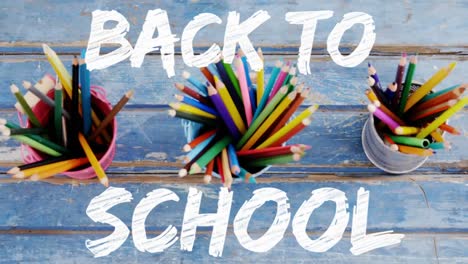 digital generiertes video von back to school 4k