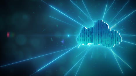 il cloud internet digitale distribuisce informazioni