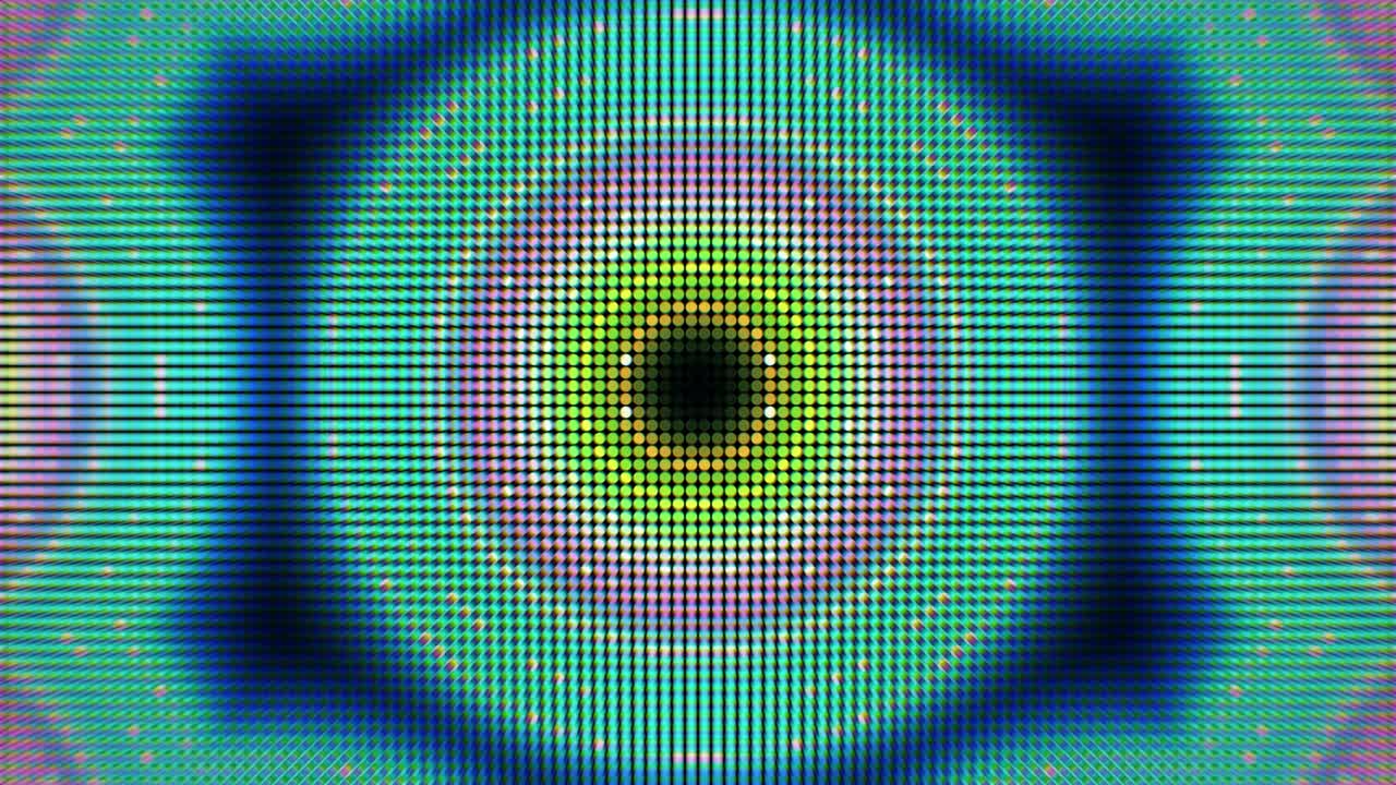 Sfondo con effetto lente distorto. Motion graphics 4K