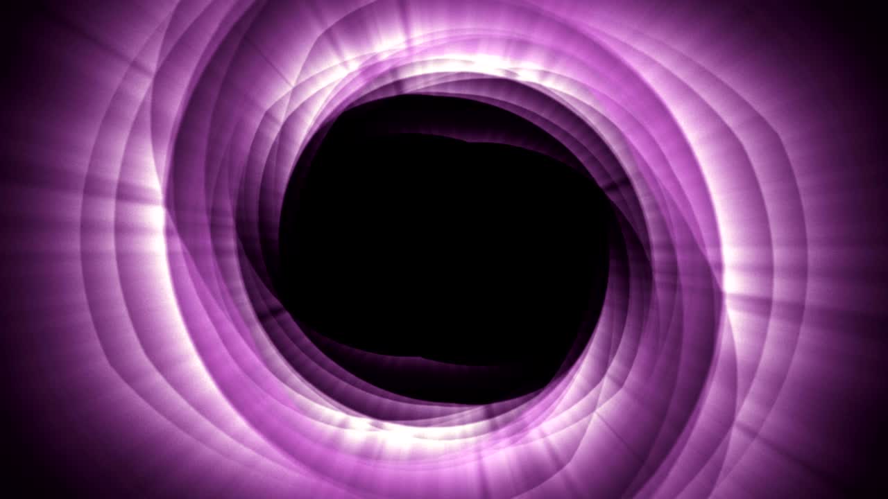 las partículas mágicas anillo fondo abstracto, animación, renderización, bucle