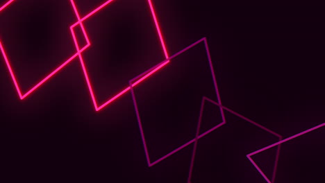 Nightclub-diamond-pattern-with-neon-red-light