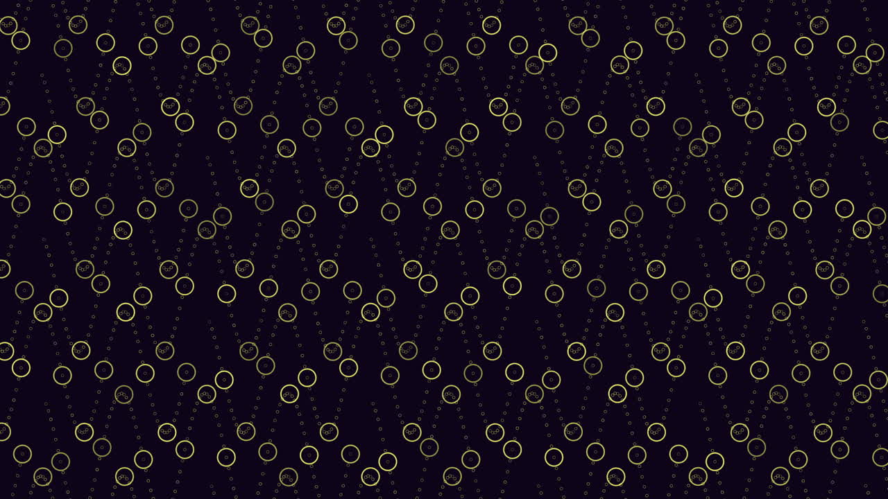 Circular spiral intricate black and white pattern with overlapping and spaced circles