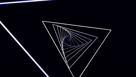 abstract motion graphics with colored spiral. parametric motion. abstract futuristic space background. fantastic video animation with stripe wave object in motion