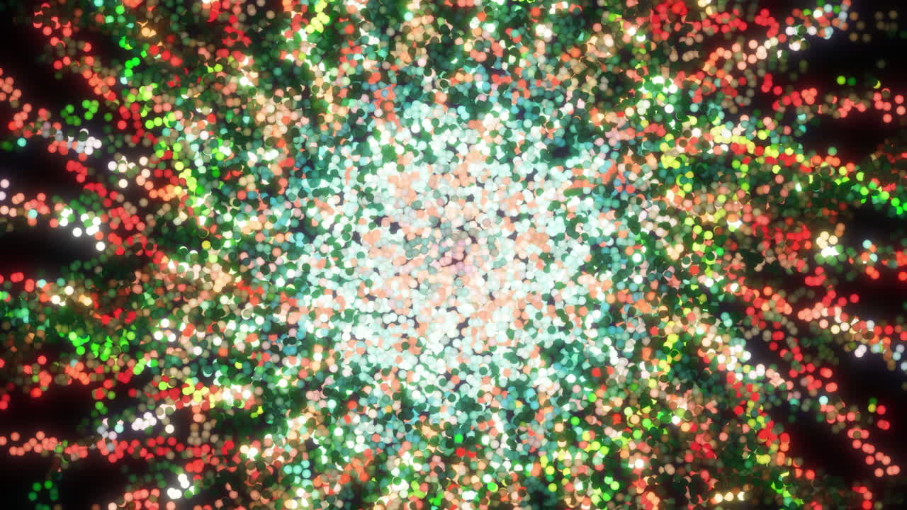 추상적인 반이는 입자 패턴