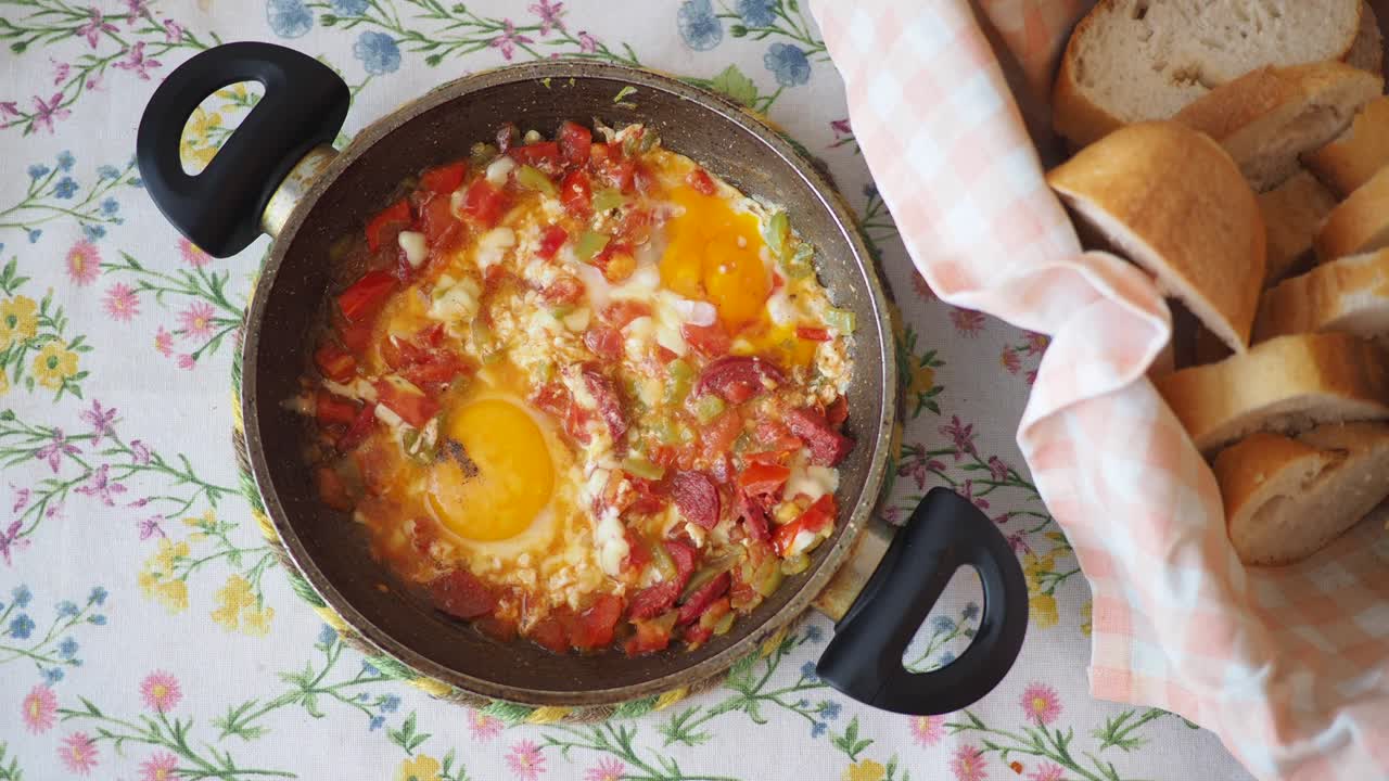 Shakshuka with Bread