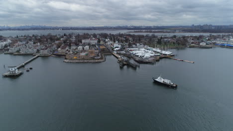 city island harbor in new york city