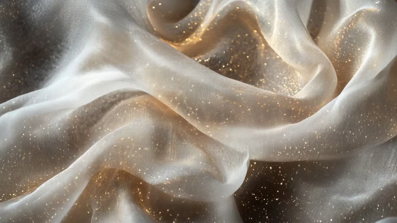 금빛 반이는 직물 질감