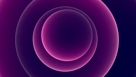 gráfico minimalista abstracto rosa y azul gradiente de luz anillos círculo vitrina plantilla de fondo