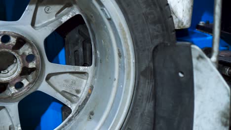 car wheel alignment and tire change