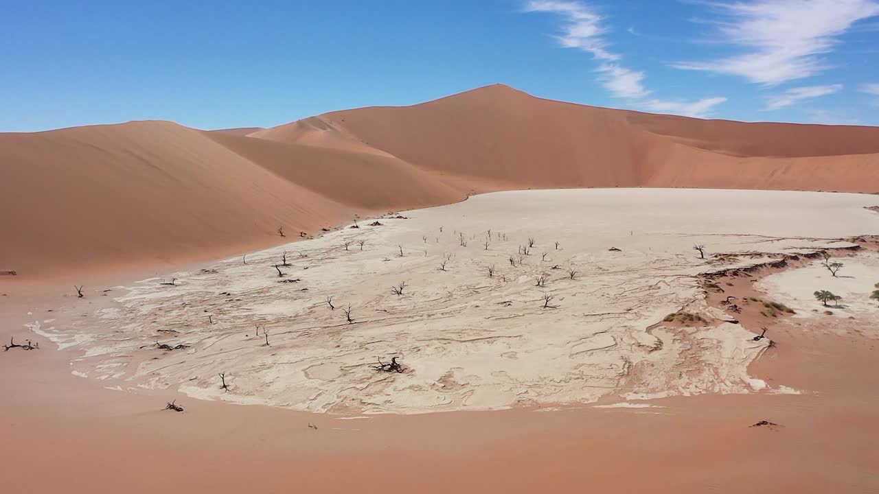 나미비아 의 데드벨리 의 공중 전망 추적  ⁇