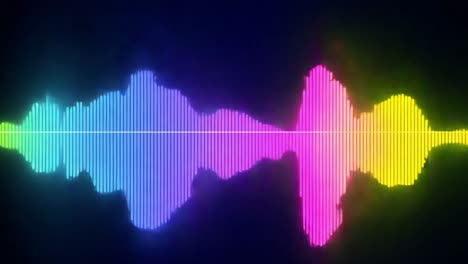 audio waveform visualization