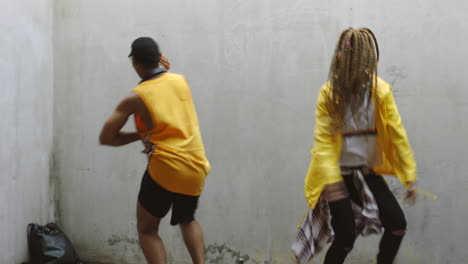 Dance,-hip-hop-and-phone-filming-of-crazy-dancers