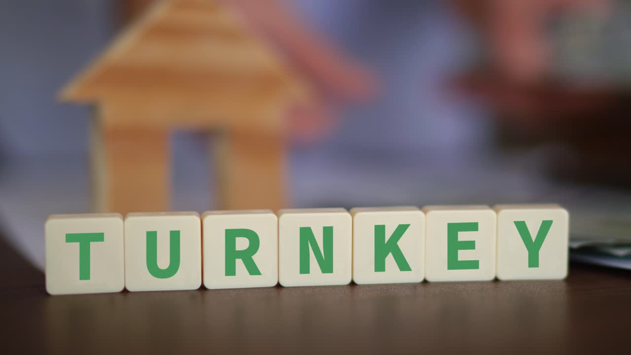 턴키 임대료에 투자하고 수동 소득을 얻는 개념