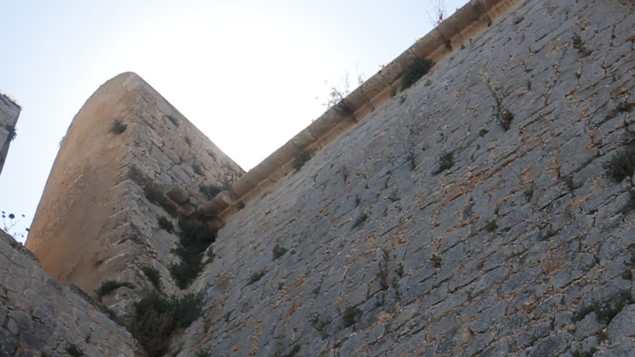 Stone Wall in Sunlight