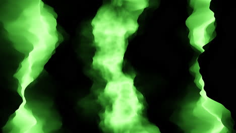 Glowing-green-abstract-design-with-striking-contrast