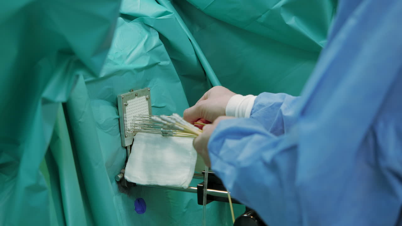 procedimiento quirúrgico en curso