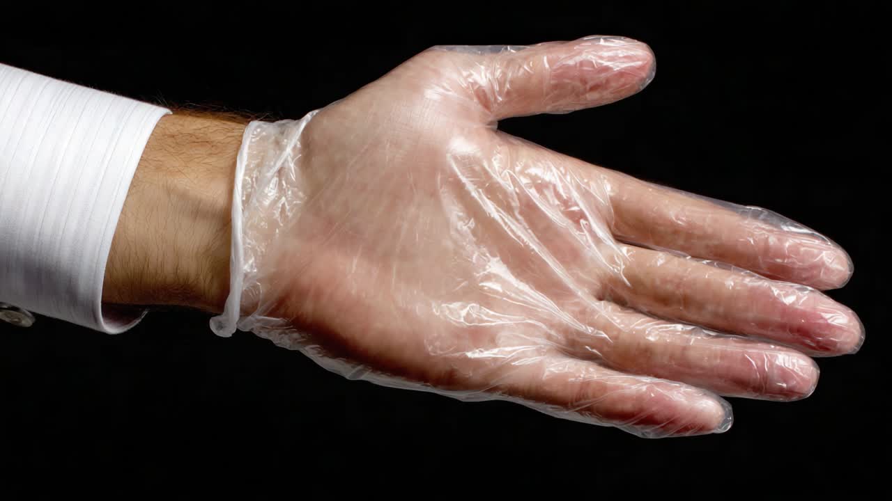 A Visual Journey: From Open Palm to Fist, Reflecting Determination and Serious Intent Through a Gloved Hand, Symbolizing Preparedness and Action in Various Situations