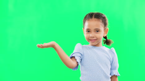 green screen, hand gesture