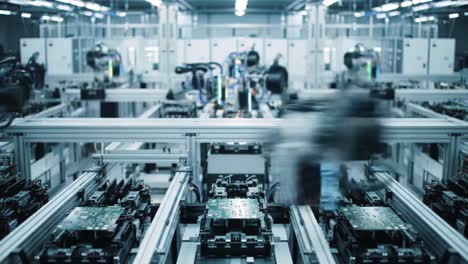 automated electronics manufacturing facility
