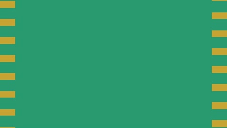 patrón geométrico abstracto con formas móviles simples. animación gráfica de movimiento de bucle sin costuras en un diseño plano