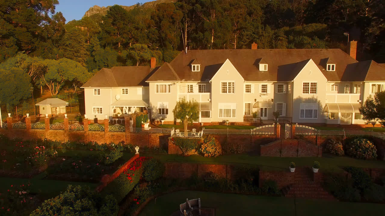 아름다운 빌라의 전망