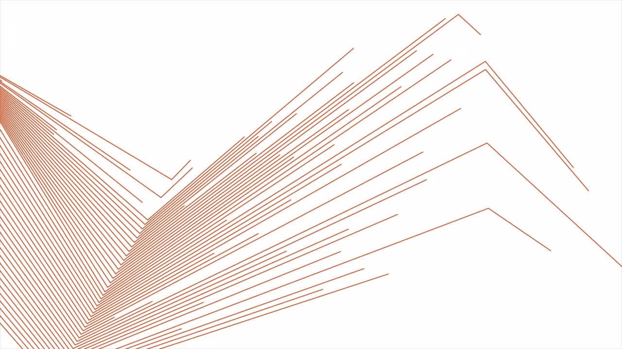 líneas mínimas abstracto futurista tecnología movimiento fondo naranja