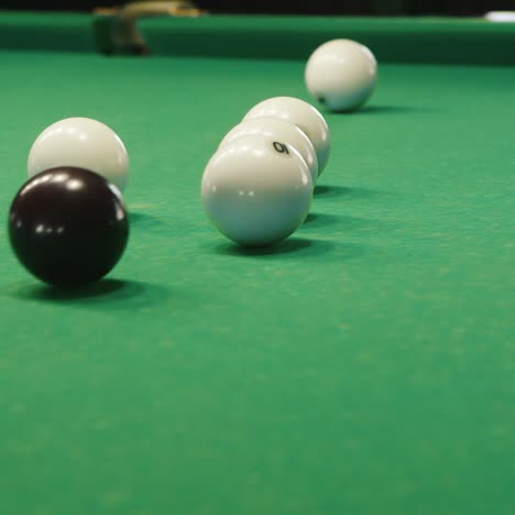 Breaking-A-Triangle-Of-Billiard-Balls