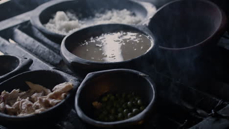 cook working in the kitchen