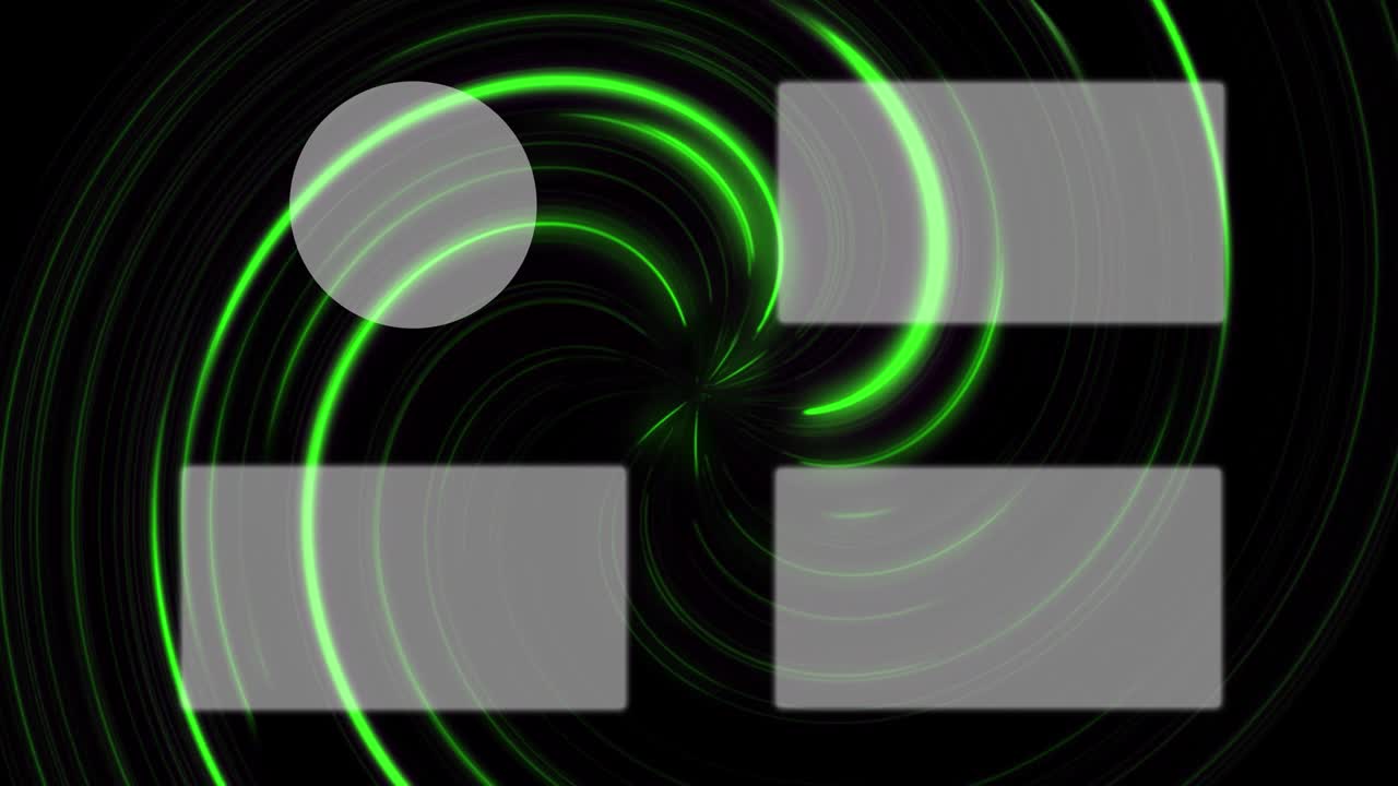 보르텍스 네온 엔드 카드 엔딩 스크린 모션