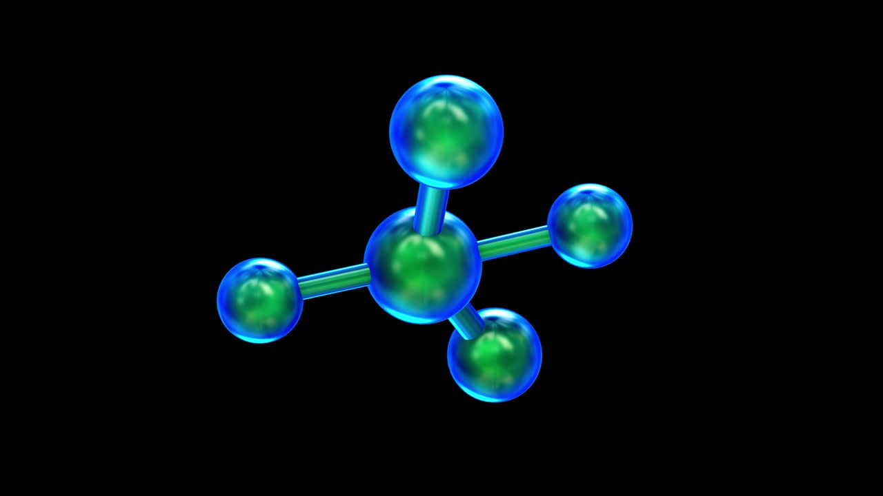 회전하는 분자 또는 원자 알파 채널