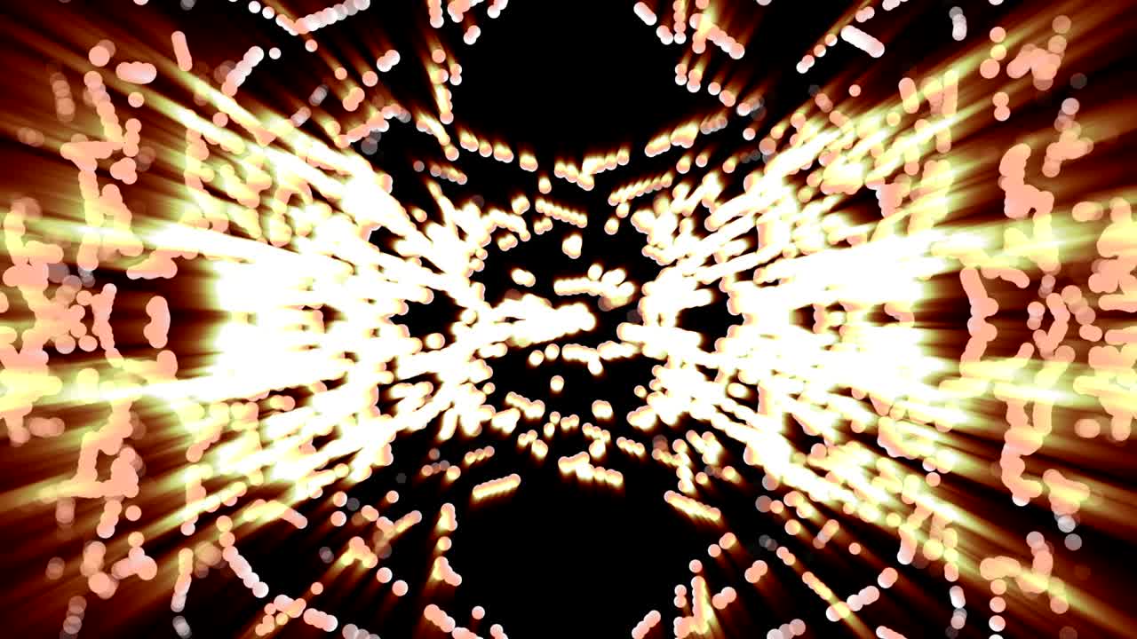 animación de partículas en llamas