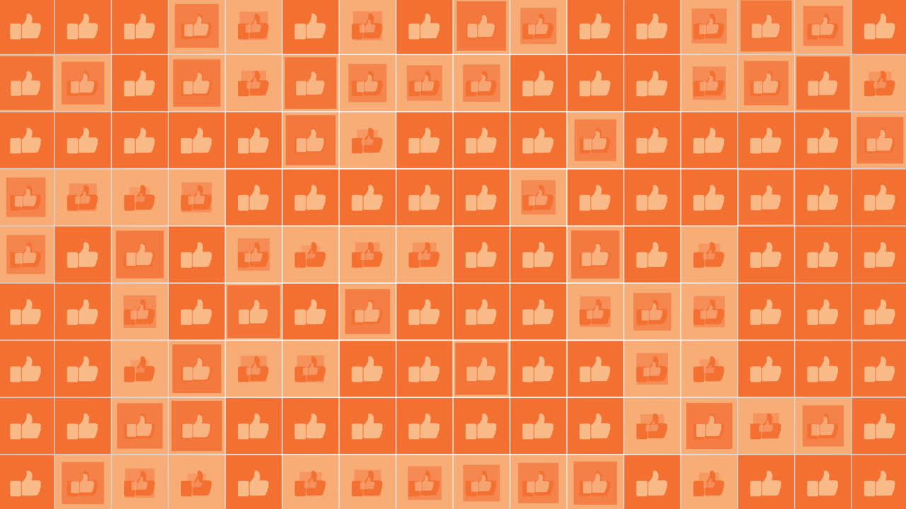 movimiento como iconos en el fondo de red simple 6