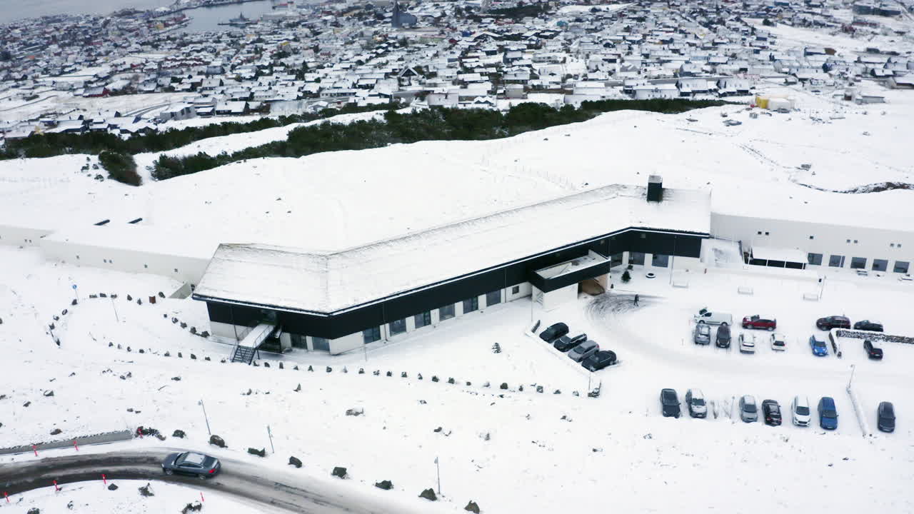 4K Aerial of T&oacute;rshavn
