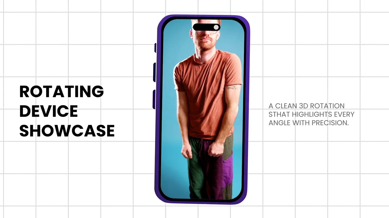 Smartphone Product Showcase Animation After Effect