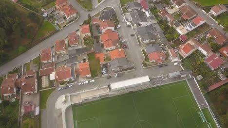 barrio en los suburbios de una pequeña ciudad