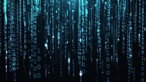 Binary Code Animation - 4K Loopable