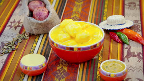 papas cocidas amarillas en un tazón