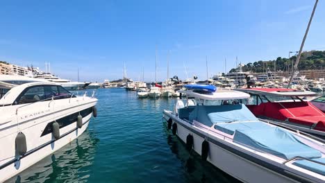 luxury yachts docked in monte carlo harbor