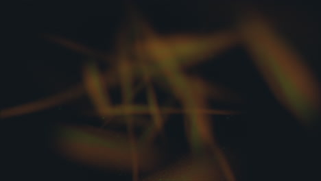 misteriosa luz brillante borrosa capturada en el cielo