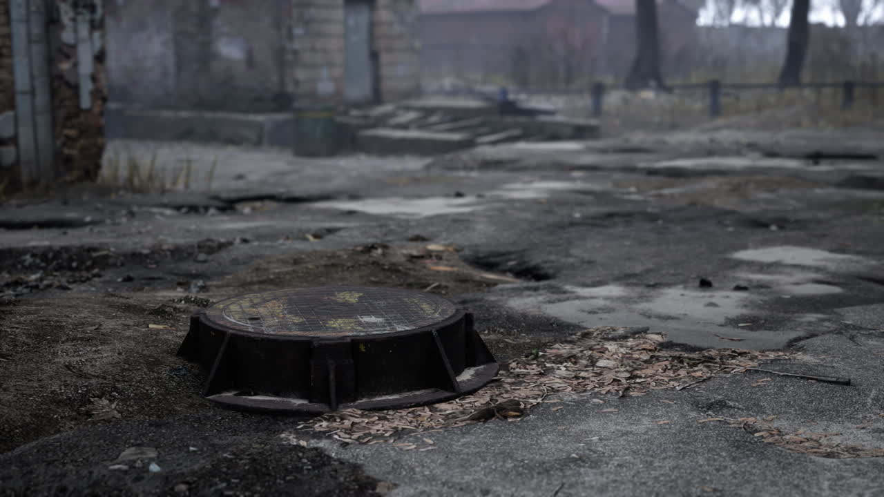 숲 속 의  ⁇ 은 버려진 차고