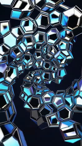 patrón hexagonal geométrico abstracto