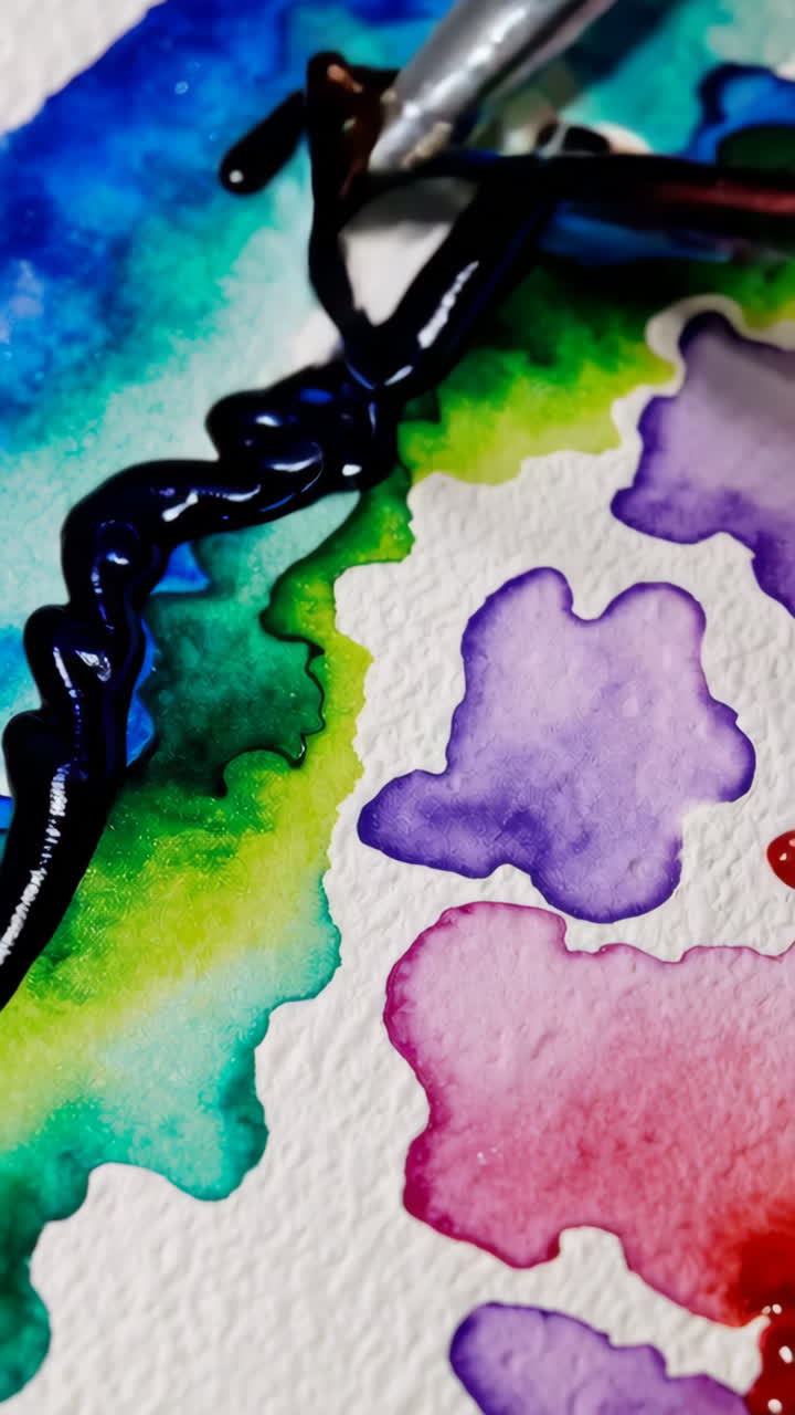 진행 중인 수채화