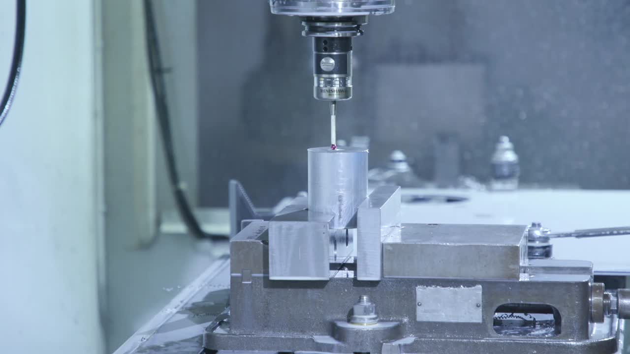 CNC Machine calibrating and measuring