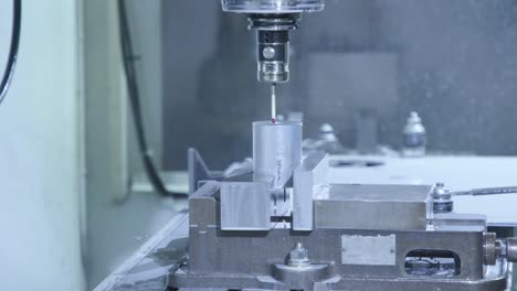 cnc machine calibrating and measuring