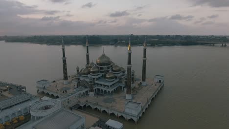 crystal mosque.