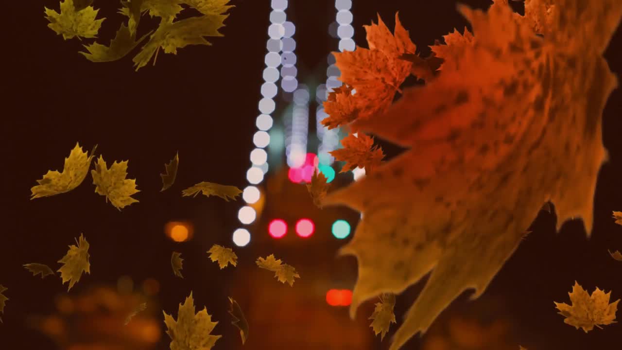 잎이 떨어지는 것