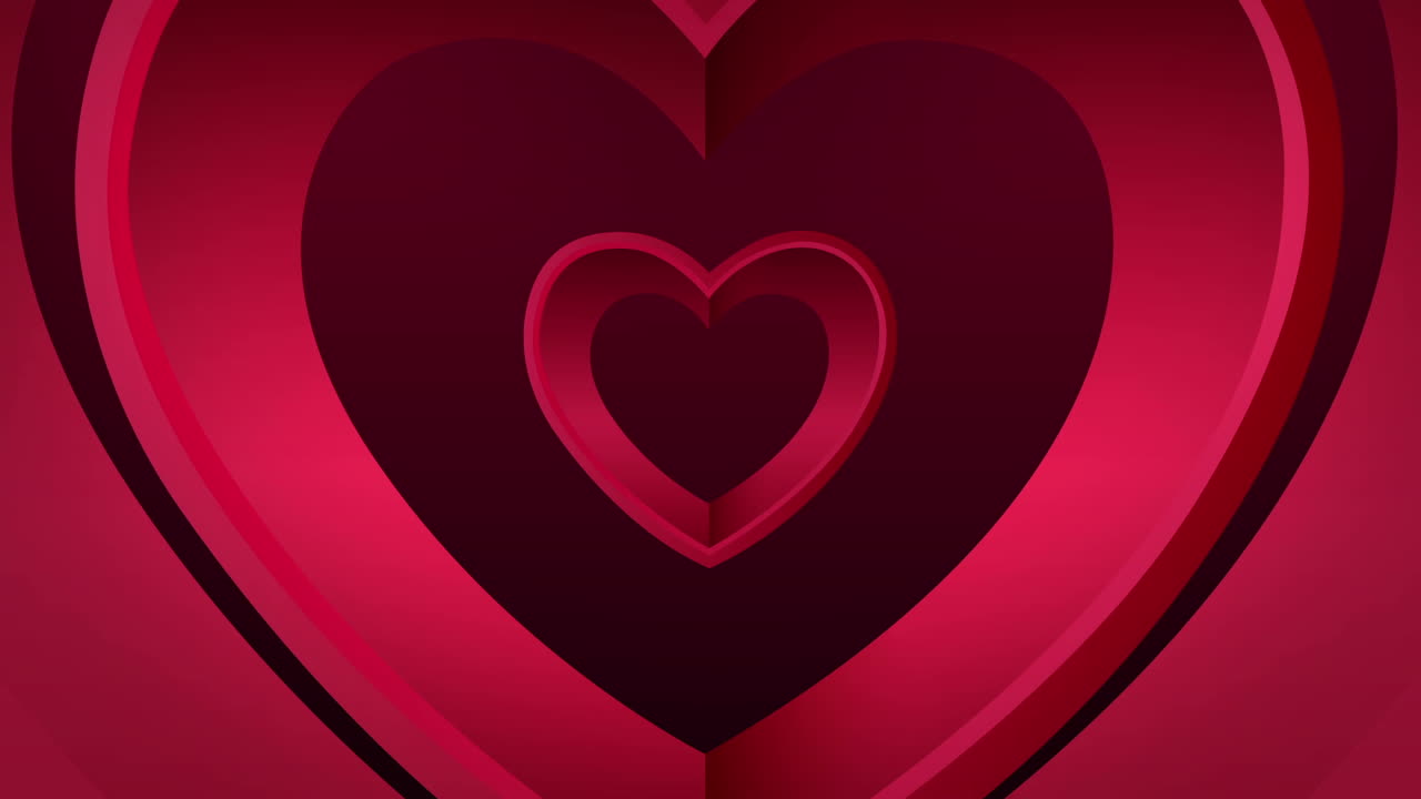 el túnel del corazón en bucle del amor